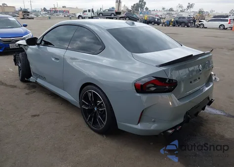 2025 BMW M240 I из США, поврежденный, VIN 3MW43CM03S8E94848